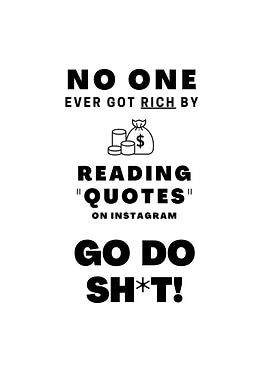 Get Rich By hard Work