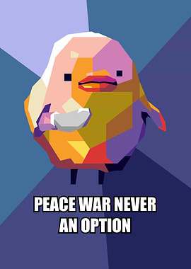 peace was never an option