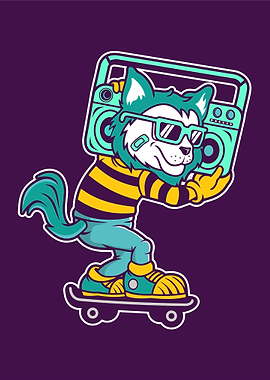 fox criminal hand drawn