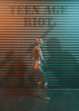 Teenage Riot 3D Render