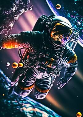 Astronaut life in space