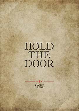 Hold the Door