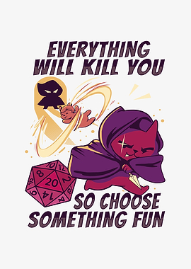D20 Cat RPG Gamer
