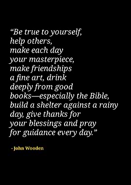 john wooden quotes