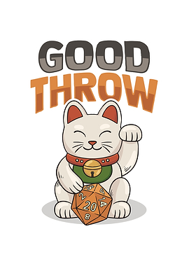 Chinese Cat RPG Gamer