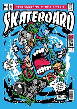 hand mouth comic cover