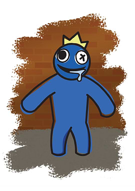 Blue Rainbow Friends