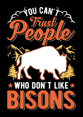 Bison American Buffalo