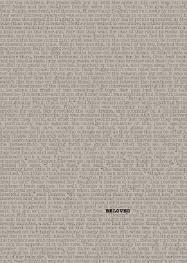 Beloved Morrison Book Text