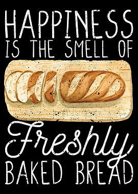 Funny Bread Baking Baker