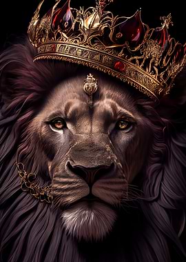 black lion king or red