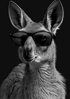 Portrait of a Kangaroo