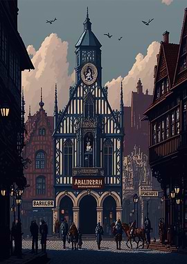 Paderborn Pixel art