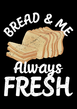 Funny Bread Baking Baker