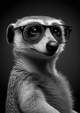 Portrait of a Meerkat