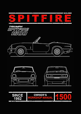 Blueprint of the Spitfire