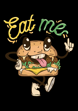 eat me cute bread cheese