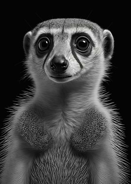 Portrait of a Meerkat