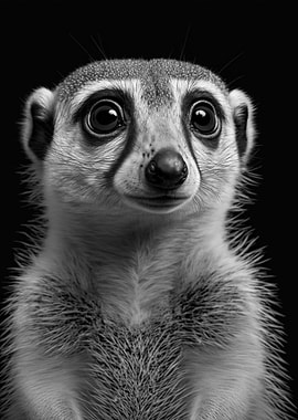 Portrait of a Meerkat