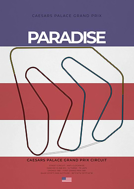 Caesars Palace F1 Circuit