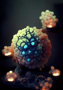 Microscopic Bacterium