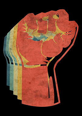 Fist Raised In The Air