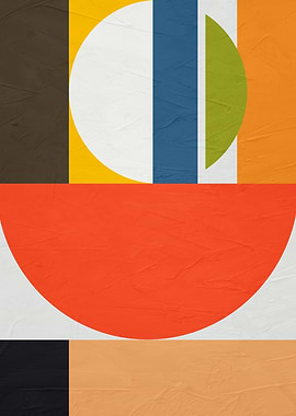 GEOMETRIC ABSTRACT 274A