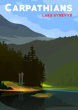 Carpathian Lake Synevyr