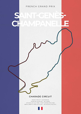 French Grand Prix F1 Track