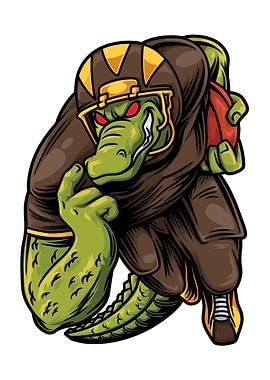 Crocodile American Fooball