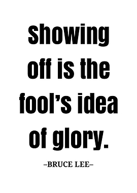 Bruce Lee quote