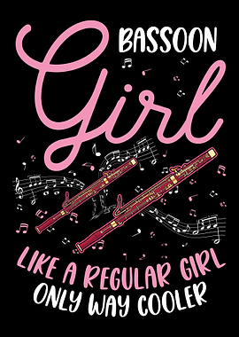 Bassoon Girl Bassoonist Pl