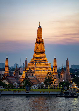 Wat Arun at Sunset