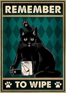 Funny Vintage Poster