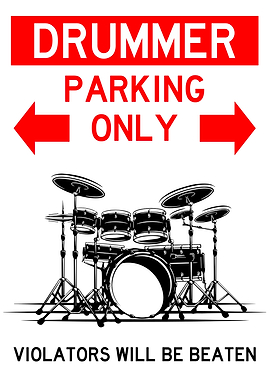 DRUMMER PARKING RED