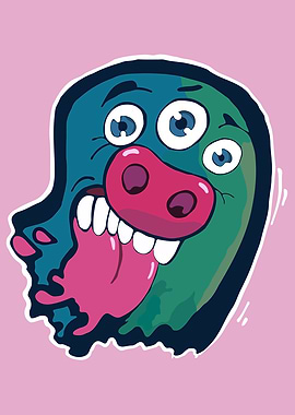 Crazy Drugged 3 Eyed Ghost