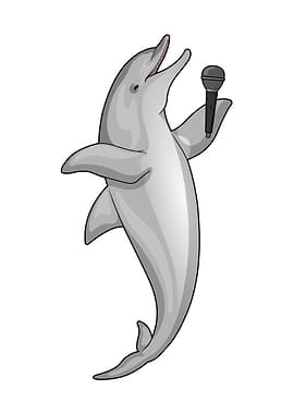Dolphin Music Microphone