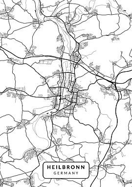 Heilbronn Germany Map