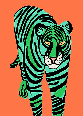 Amazon Jungle Cat Poster