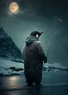 Penguin Fishing