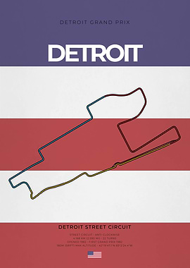 Detroit F1 Circuit