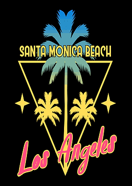 Santa Monica Beach USA