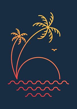 Tropical Summer Beach Vaca