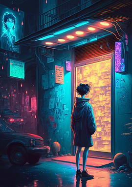 Cyberpunk Studio Ghibli 9