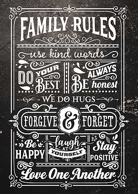 Familiy Rules House Rules