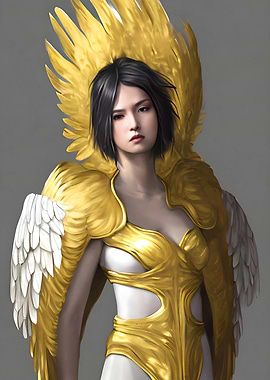 Angel Girl Angelic Woman