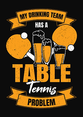 Drinking Team Table Tennis