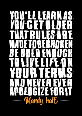 Youll Learn as you get old