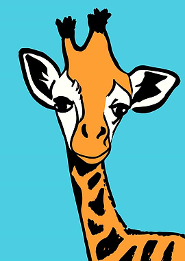 Giraffe Portrait