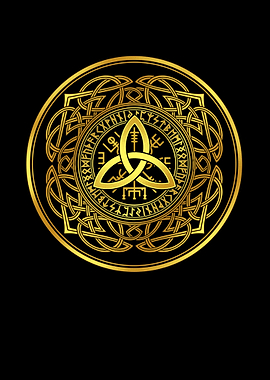Triquetra Viking Symbol